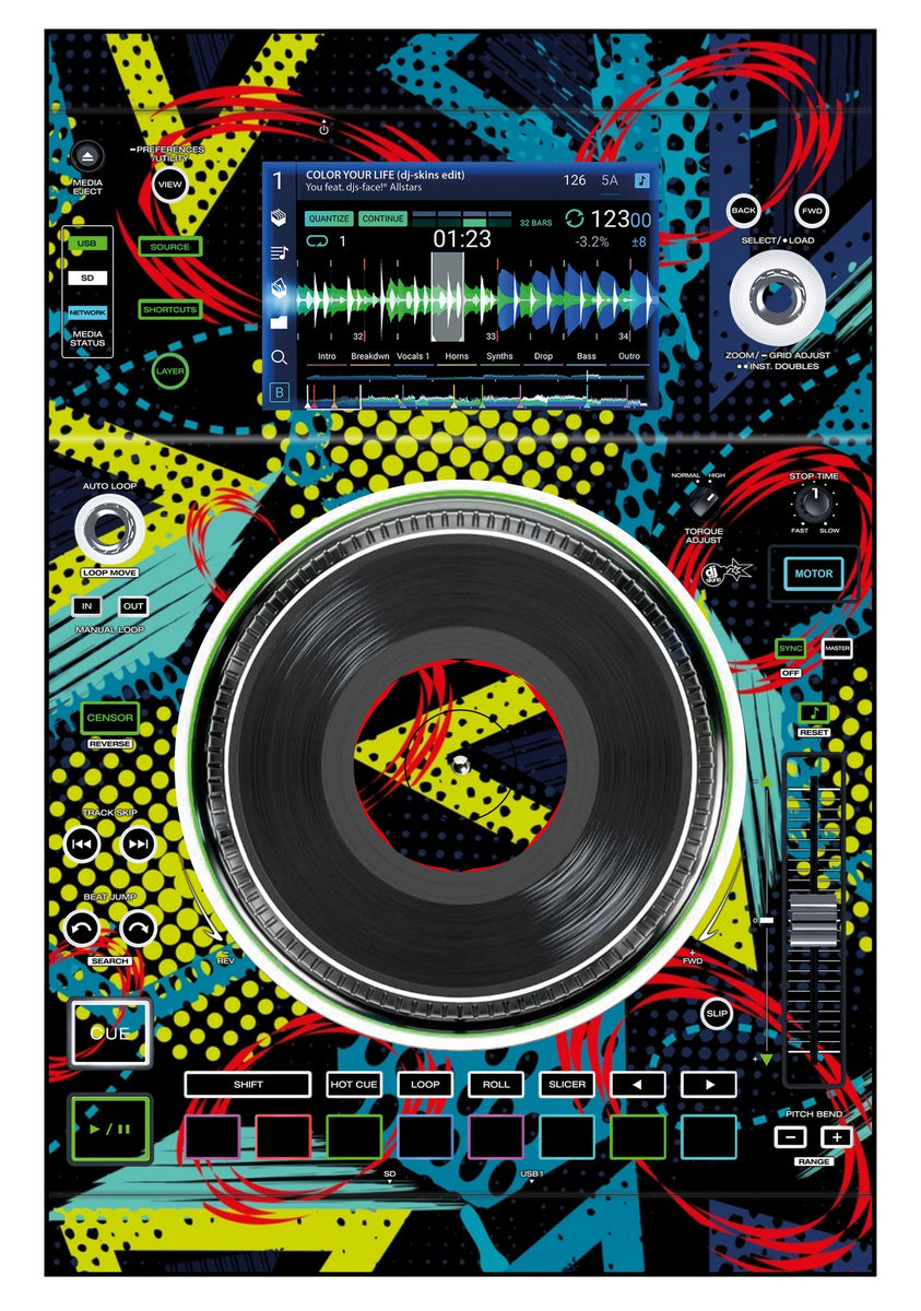 Denon DJ SC 5000 M Skin What You are Waiting For main image 1