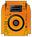 Pioneer DJ XDJ 1000 Skin Gradienter Orange