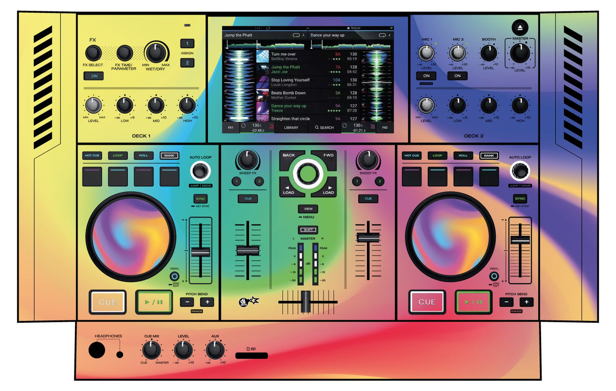 Dj Skins® Denon Dj Prime Go Skin Screensaver