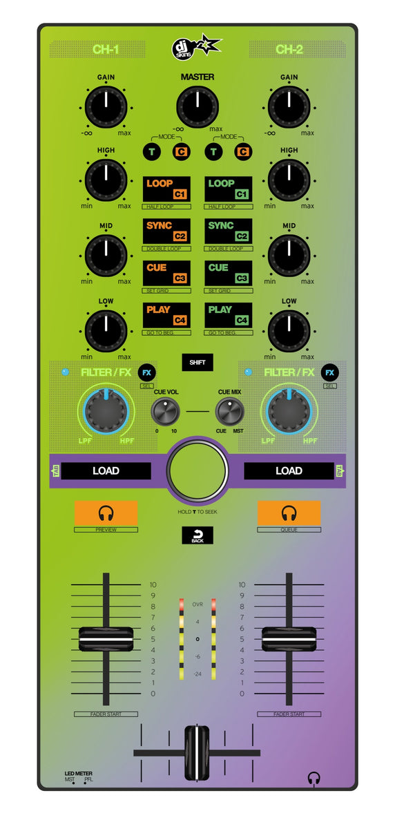 Denon DJ MC 4000 Skin Smooth Gradienter V1 main image 0