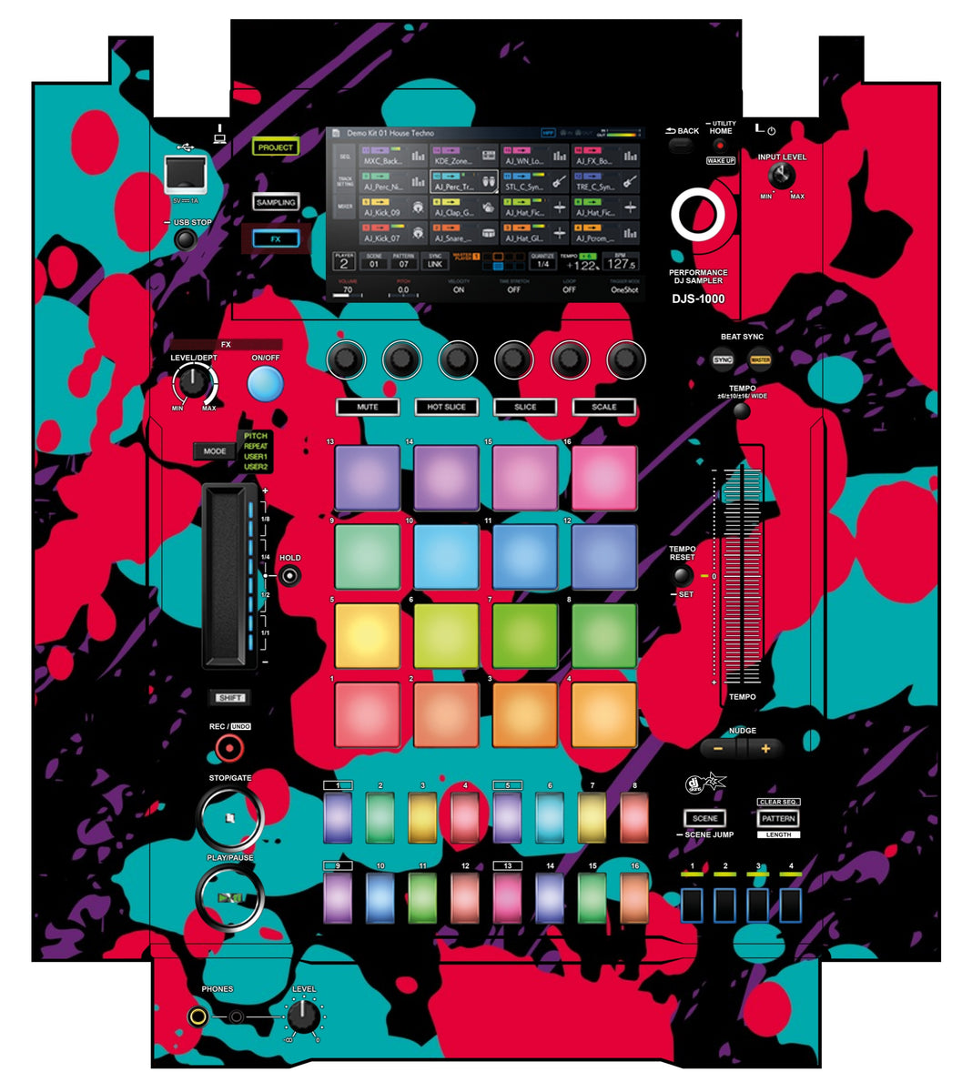 Pioneer DJ DDJ XP 1 Skin Splatfest main image 0