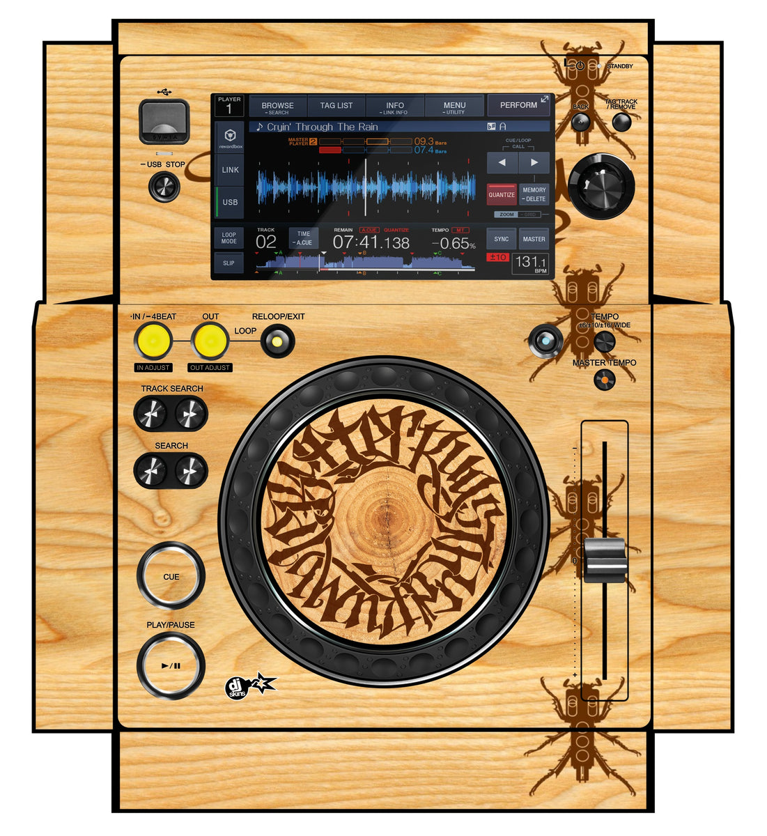 Novation Dicer Skin Thudrumble Wood