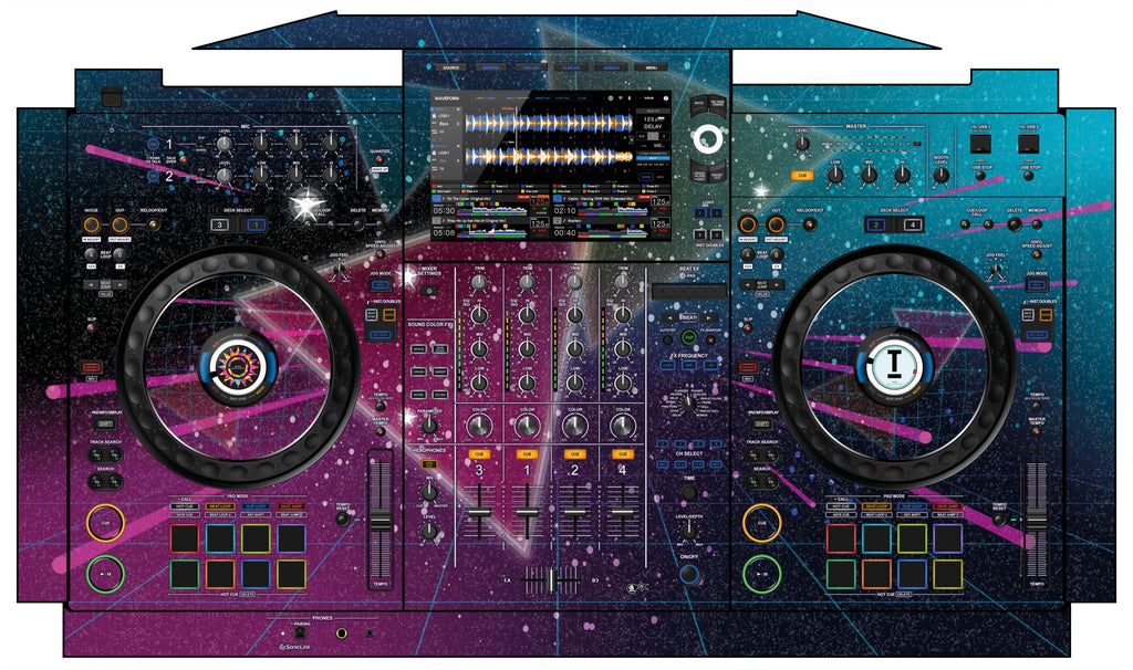 AlphaTheta XDJ AZ Skin 80s Synth