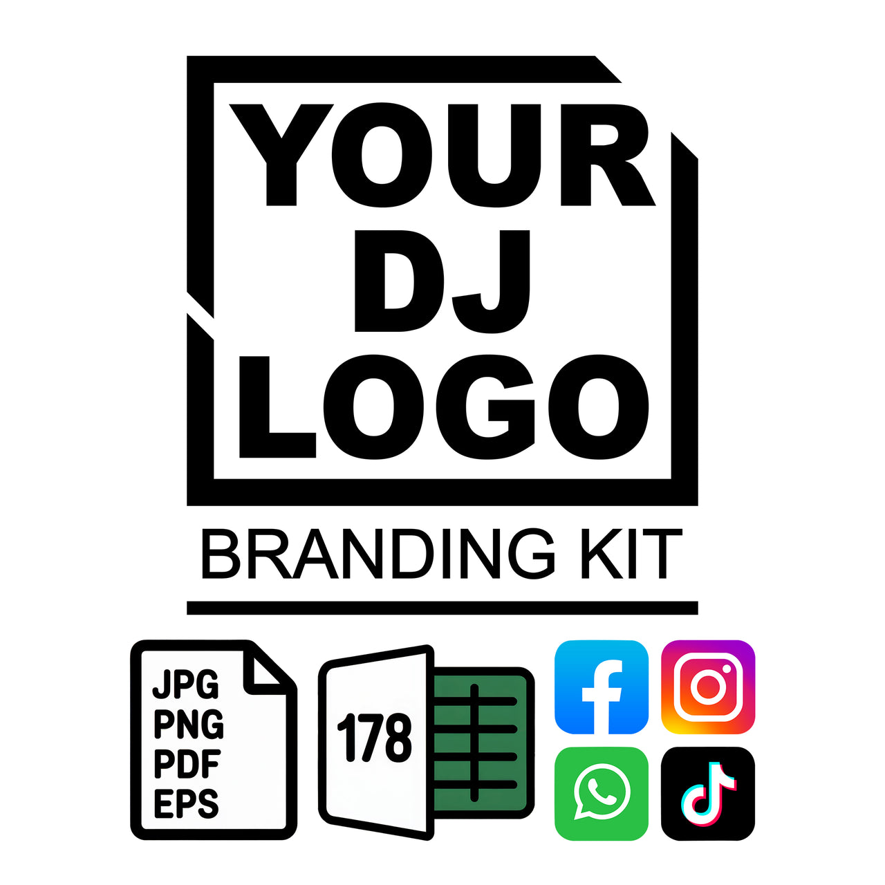 DJ LOGO  BRANDING KIT