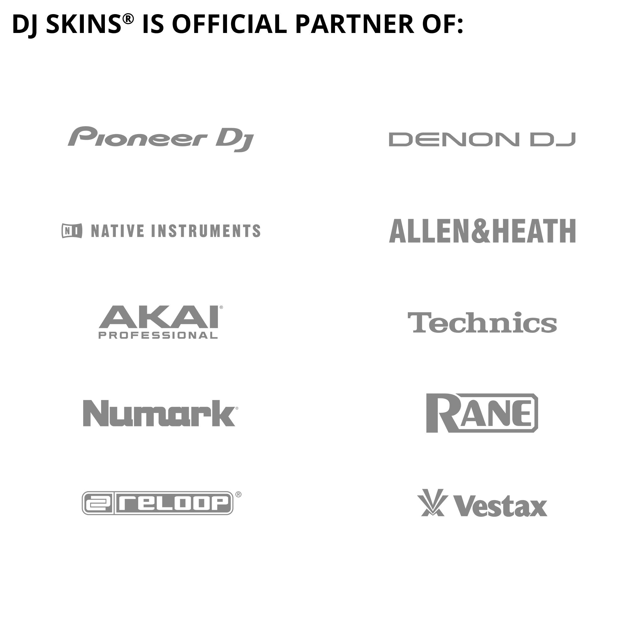 Pioneer DJ DDJ 1000 SRT Skin Henna Rainbow