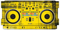 Pioneer DJ DDJ REV 5 Skin Blacknyellow