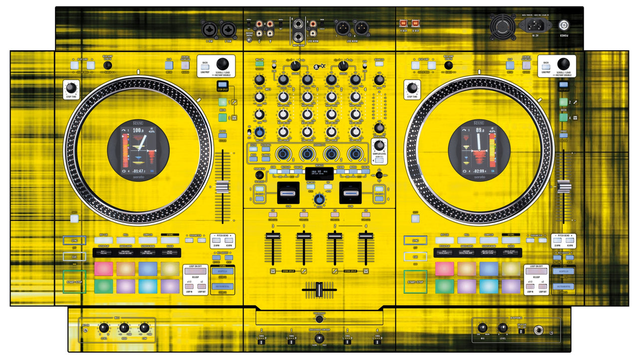 Rane Performer Skin Blacknyellow