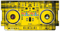 Pioneer DJ DDJ REV 7 Skin Blacknyellow