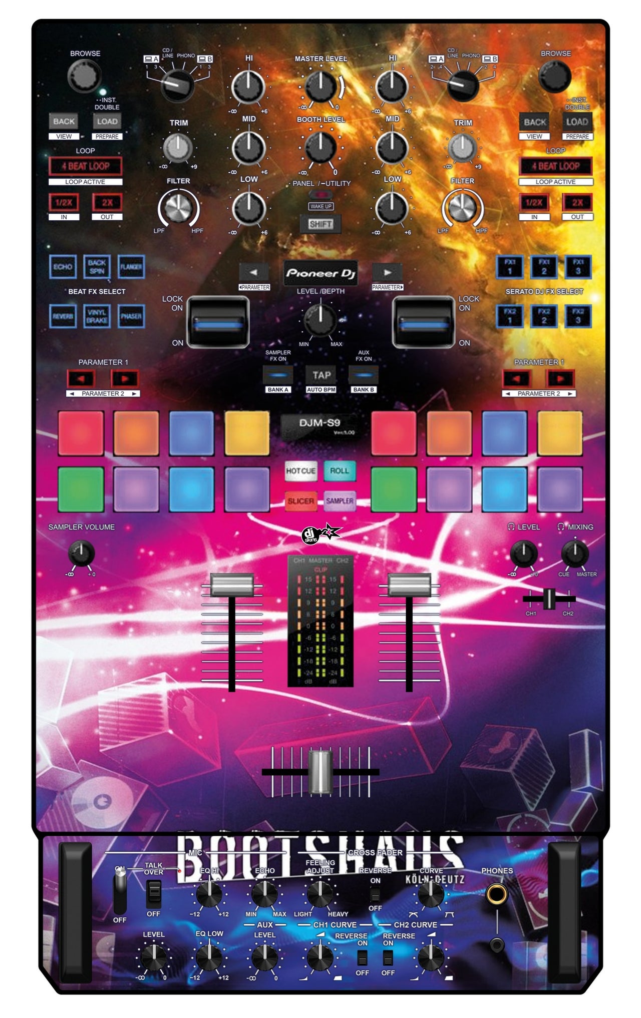 Pioneer DJ DJM S9 Skin Bootshaus