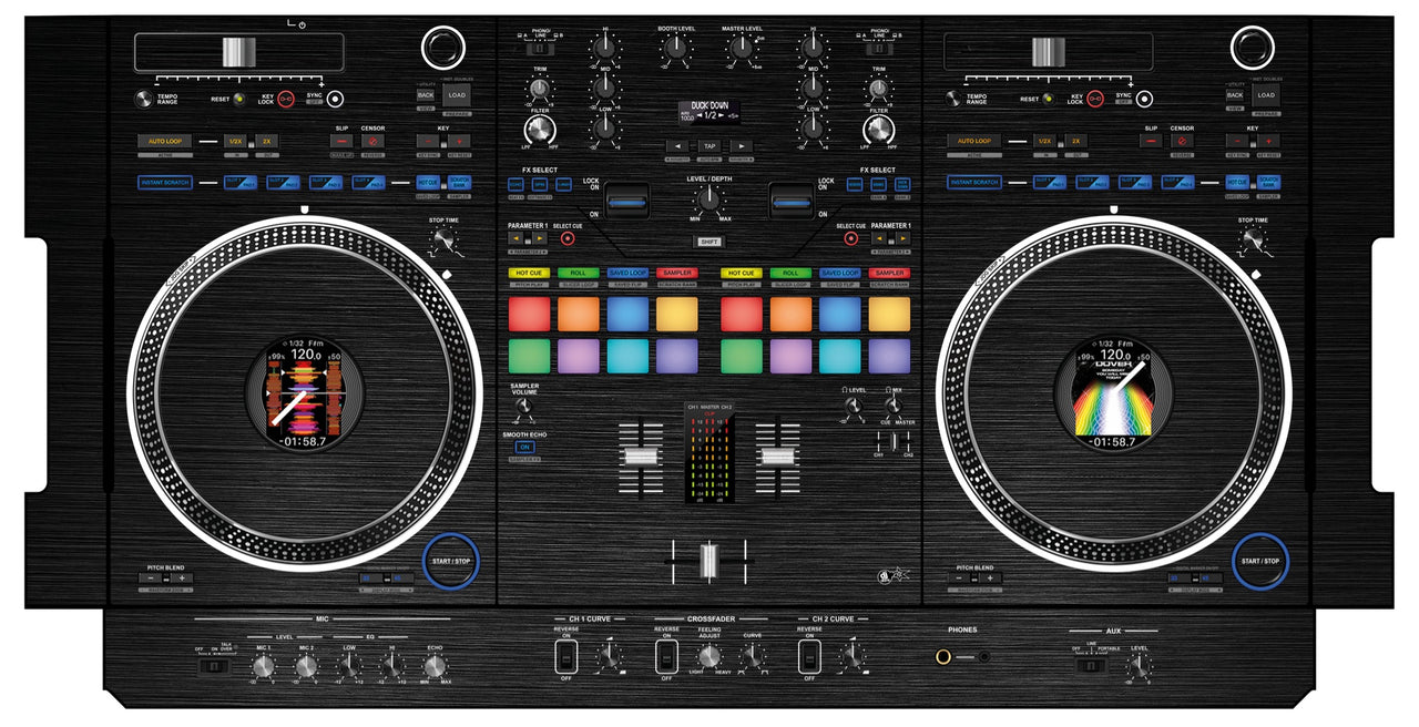 Pioneer DJ DDJ REV 7 Skin Brushed Black