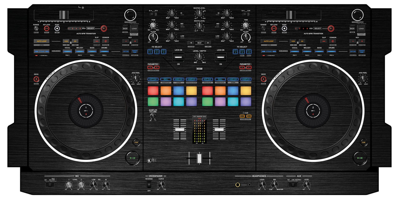 Pioneer DJ DDJ REV 5 Skin Brushed Black