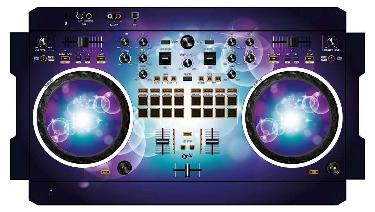 Pioneer DJ DDJ REV 1 Skin Bubble Space