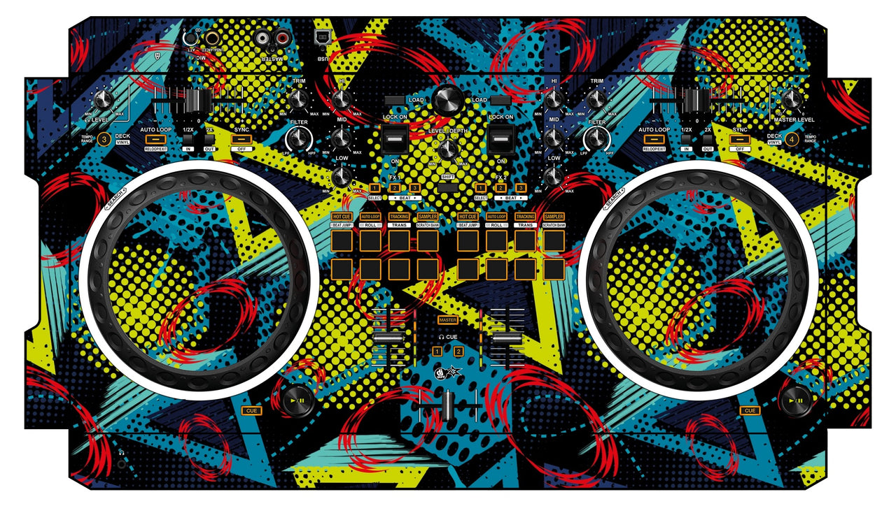 Pioneer DJ DDJ REV 1 Skin Calipso