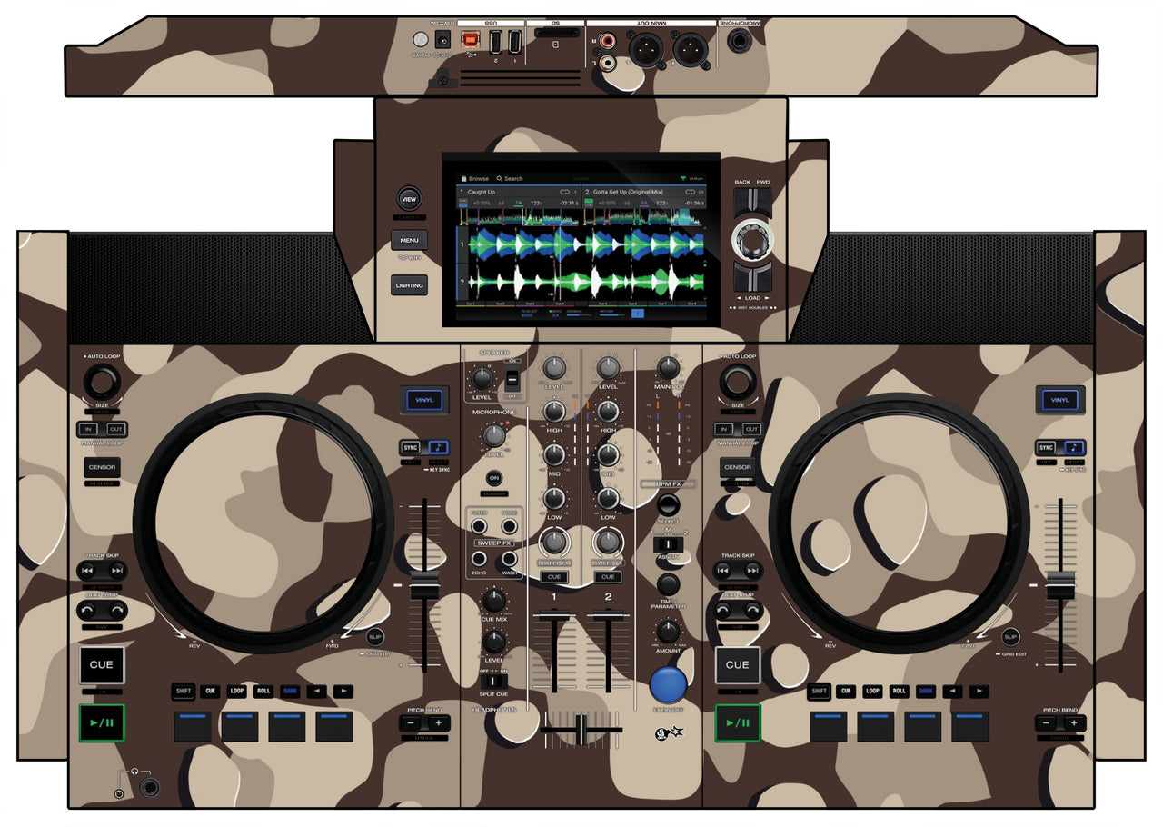 Denon DJ SC Live 2 Skin Camo Desert