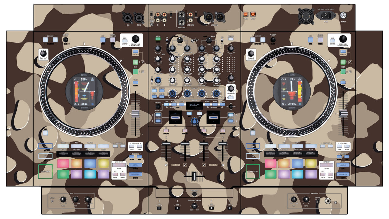 Rane Performer Skin Camo Desert