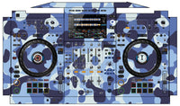 AlphaTheta XDJ AZ Skin Camo Navy