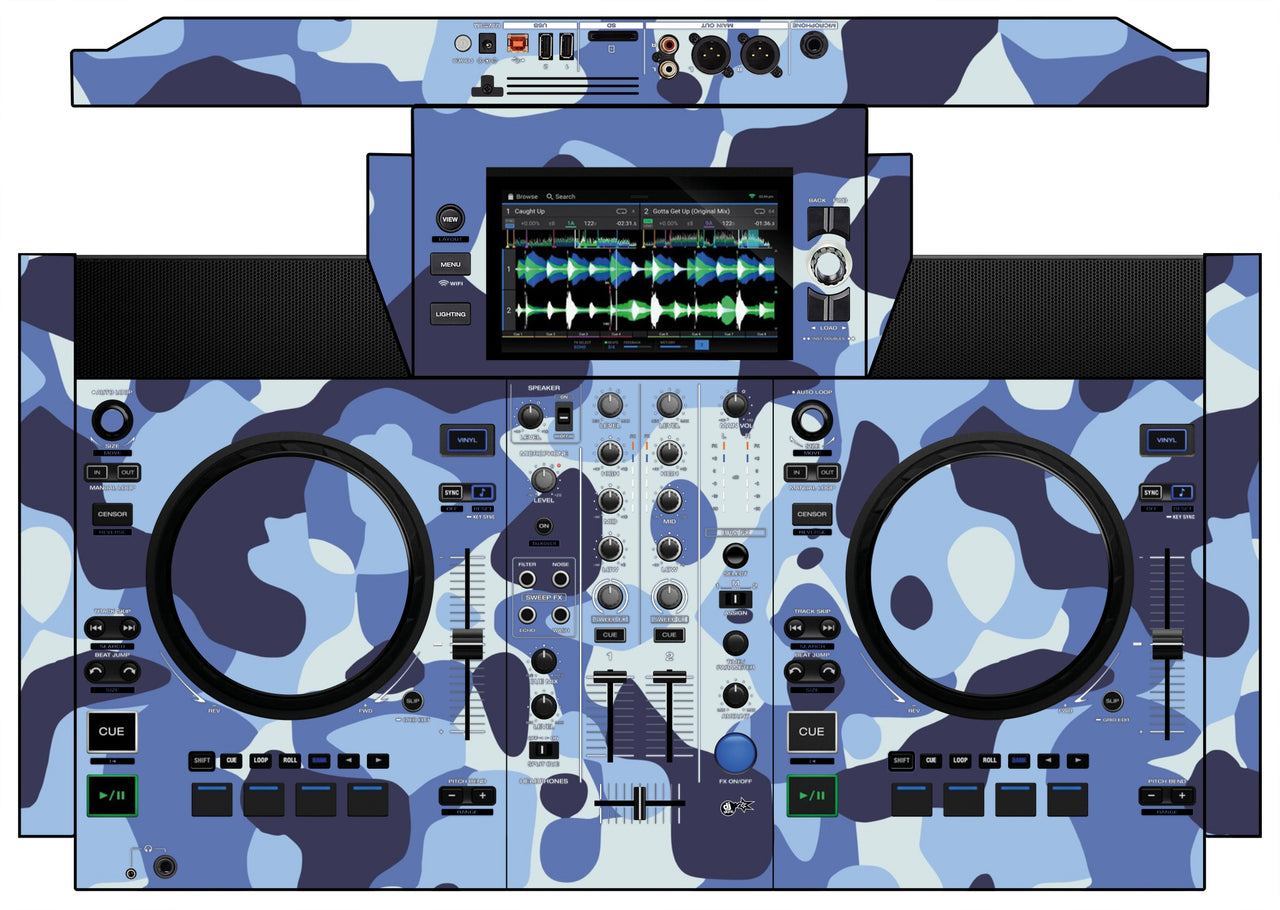 Denon DJ SC Live 2 Skin Camo Navy