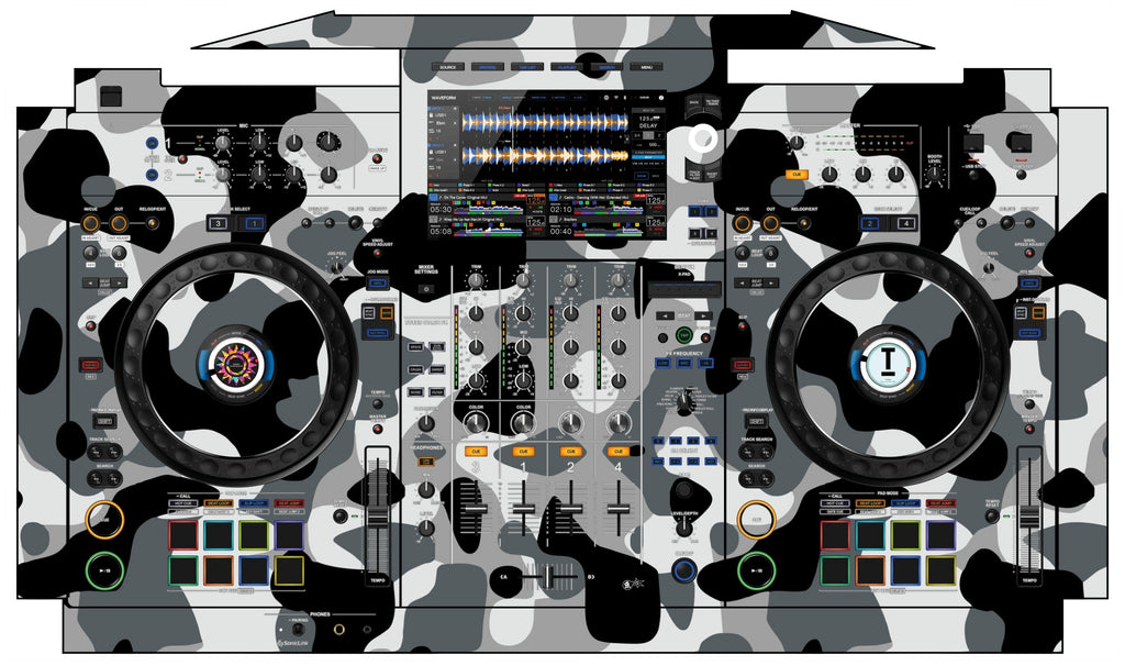 AlphaTheta XDJ AZ Skin Camo Snow