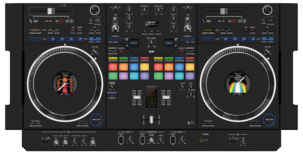Pioneer DJ DDJ REV 7 Skin Carbon