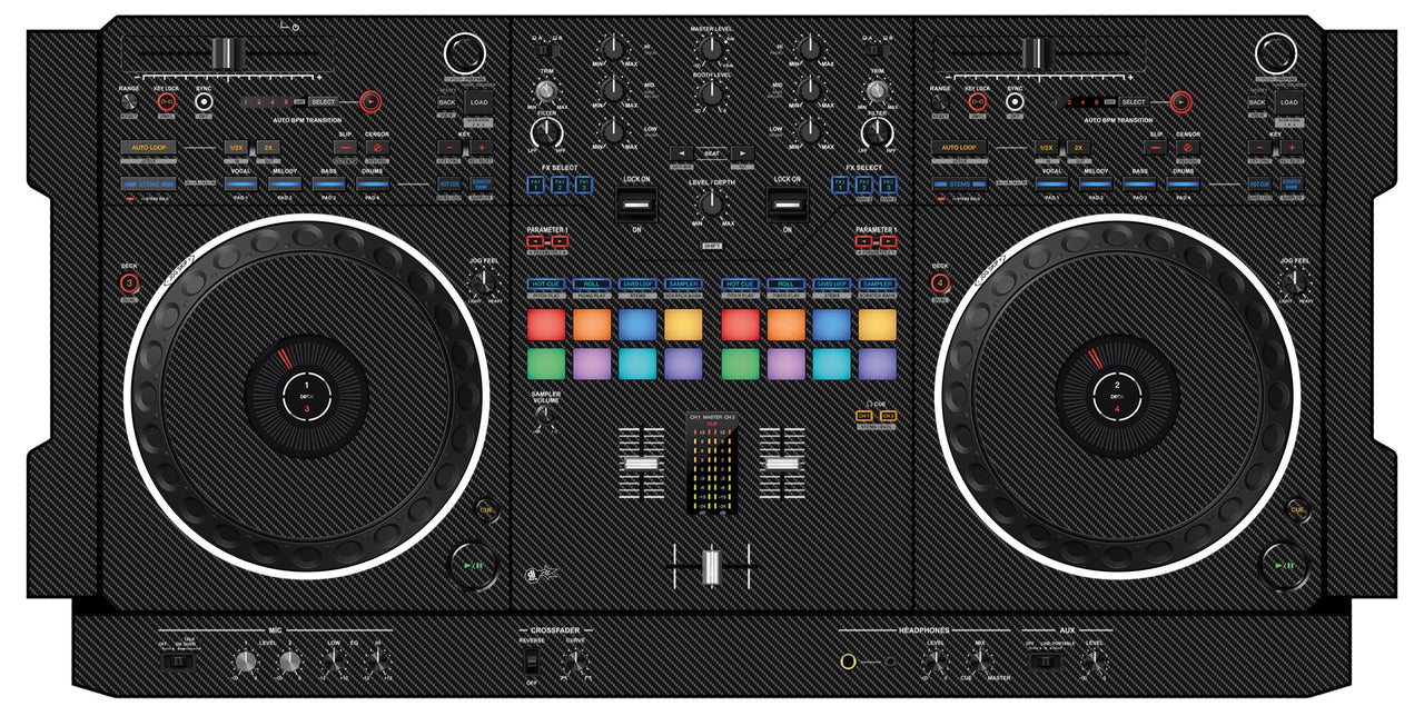 Pioneer DJ DDJ REV 5 Skin Carbon
