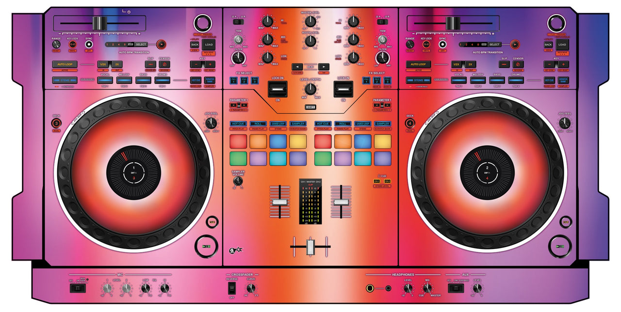 Pioneer DJ DDJ REV 5 Skin Club Dome