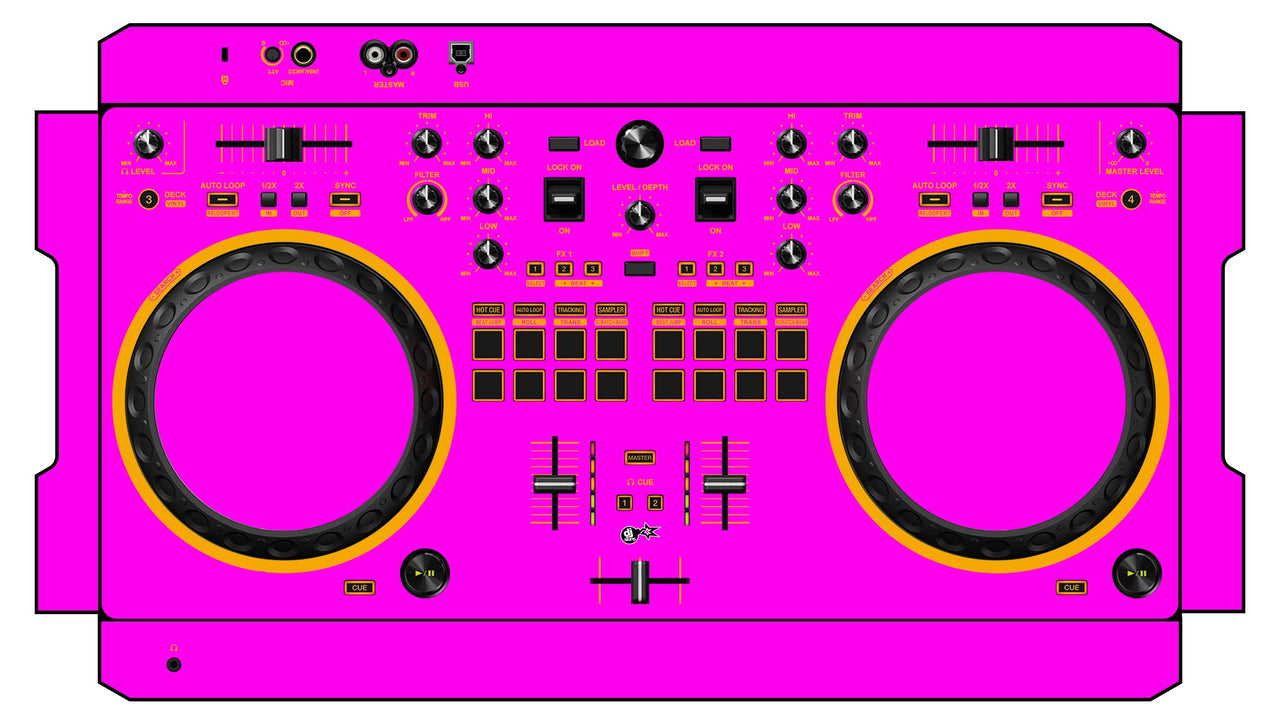 Pioneer DJ DDJ REV 1 Skin Einfarbig