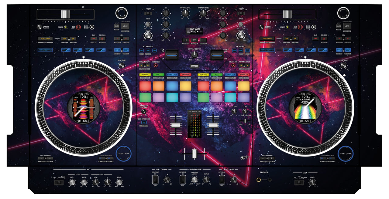 Pioneer DJ DDJ REV 7 Skin Cometazer