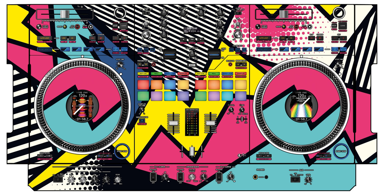 Pioneer DJ DDJ REV 7 Skin Comic