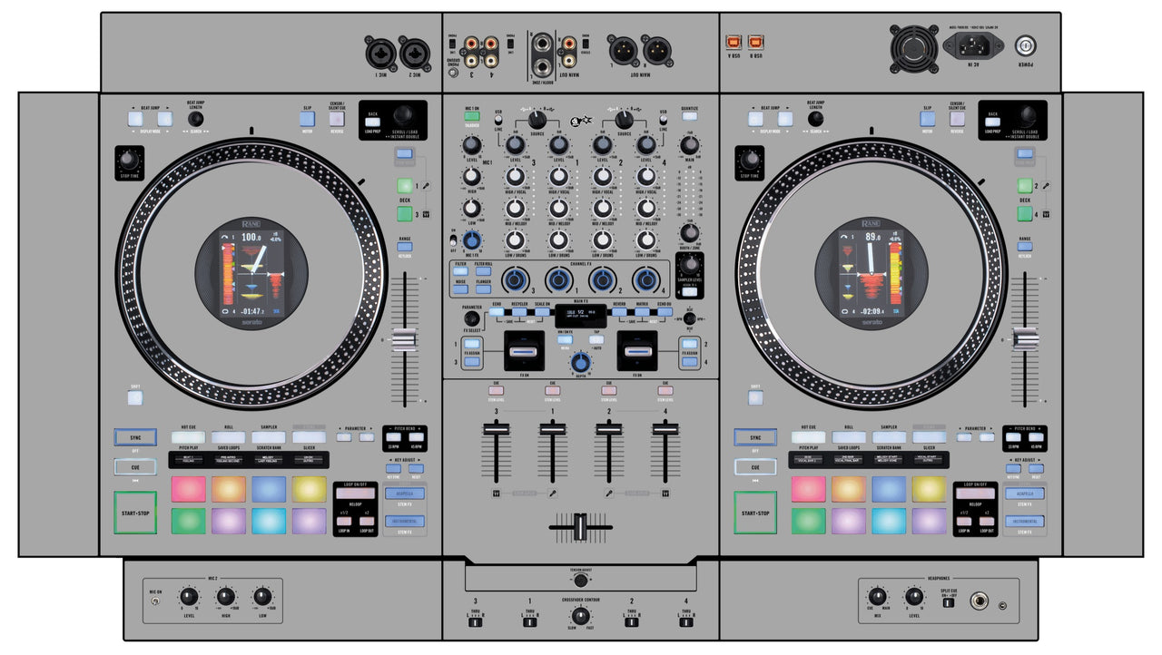 Rane Performer Skin Concrete Grey