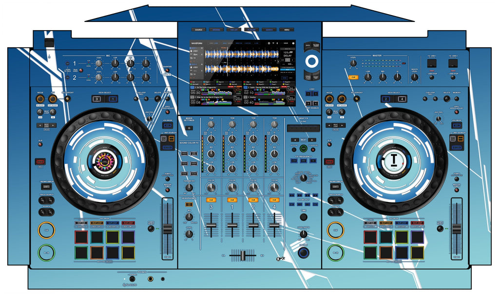 AlphaTheta XDJ AZ Skin Constructor Blue