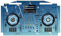 AlphaTheta XDJ AZ Skin Constructor Blue