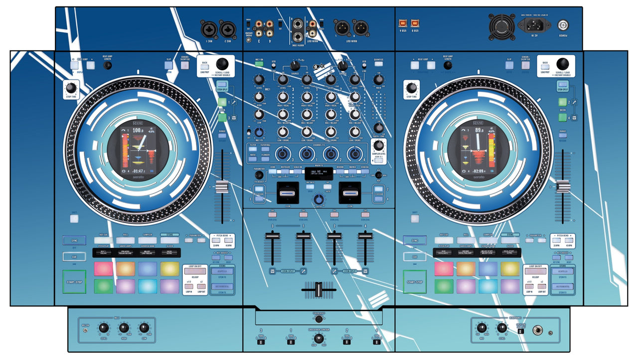 Rane Performer Skin Constructor Blue