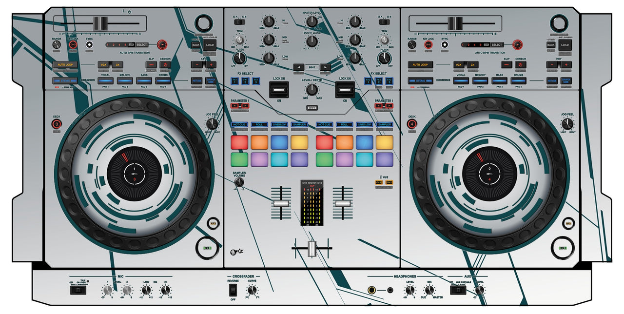 Pioneer DJ DDJ REV 5 Skin Constructor