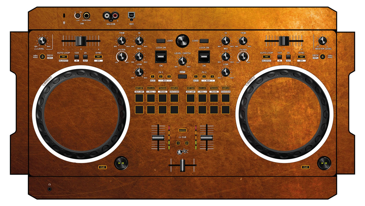 Pioneer DJ DDJ REV 1 Skin Copper