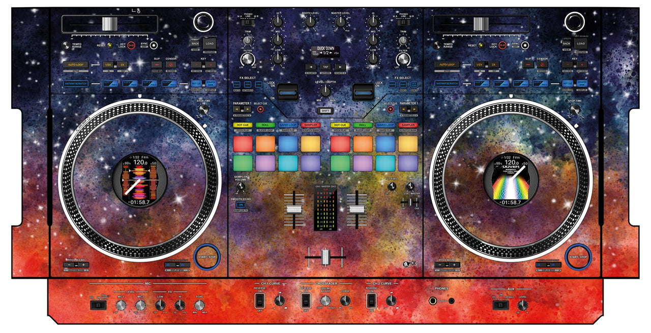 Pioneer DJ DDJ REV 7 Skin Creative Space