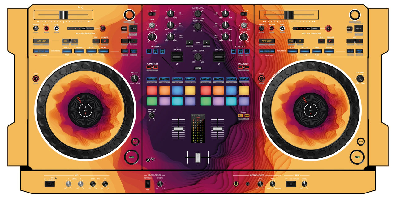 Pioneer DJ DDJ REV 5 Skin Deep Ditch