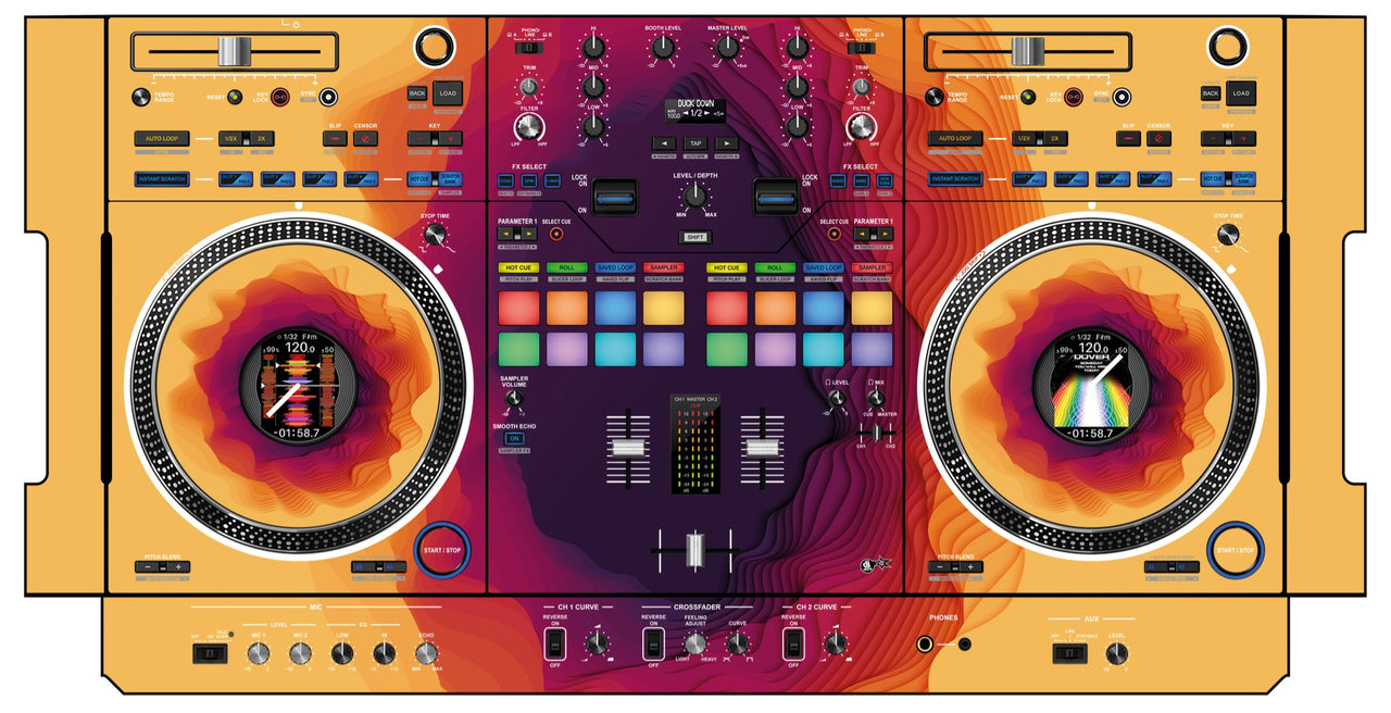 Pioneer DJ DDJ REV 7 Skin Deep Ditch