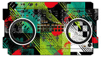 Pioneer DJ DDJ REV 1 Skin Fractor Green
