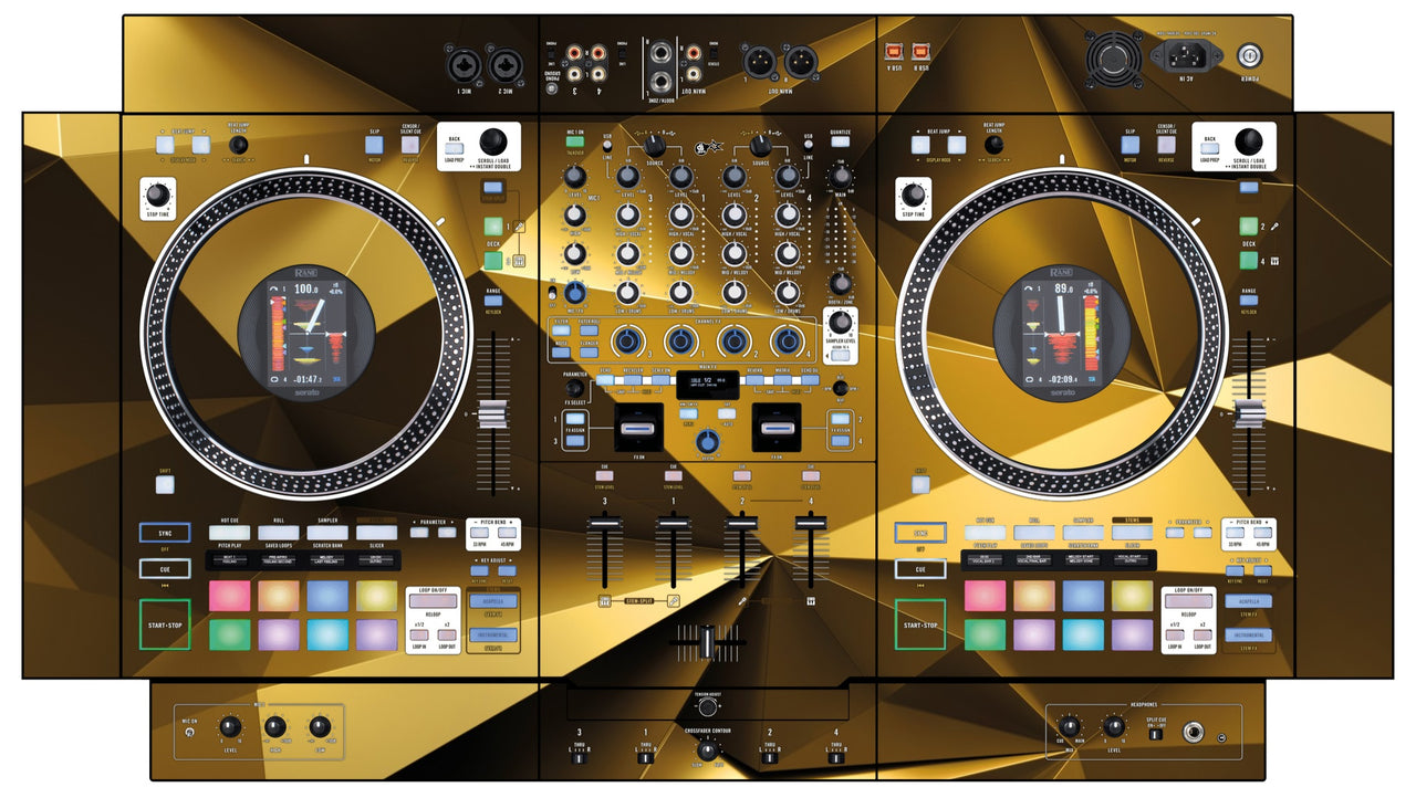 Rane Performer Skin Golden Polygon