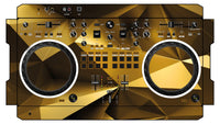 Pioneer DJ DDJ REV 1 Skin Golden Polygon