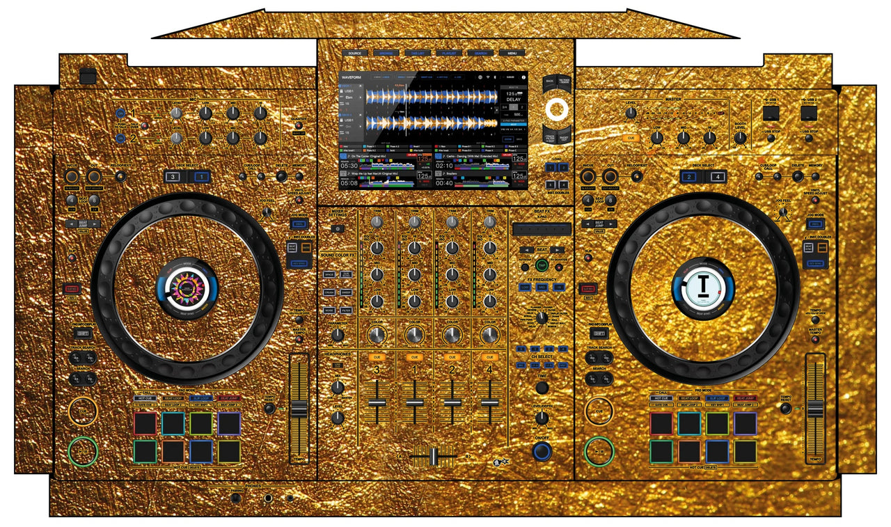 AlphaTheta XDJ AZ Skin Golden Treasure