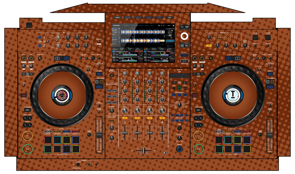 AlphaTheta XDJ AZ Skin Gradienter Brown