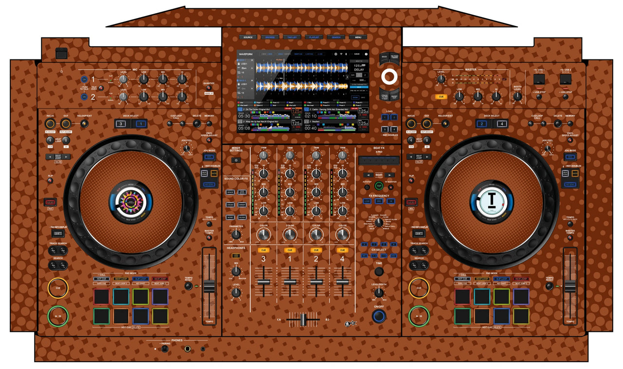 AlphaTheta XDJ AZ Skin Gradienter Brown