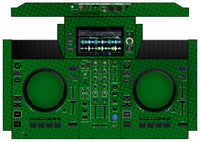 Denon DJ SC Live 2 Skin Gradienter Green