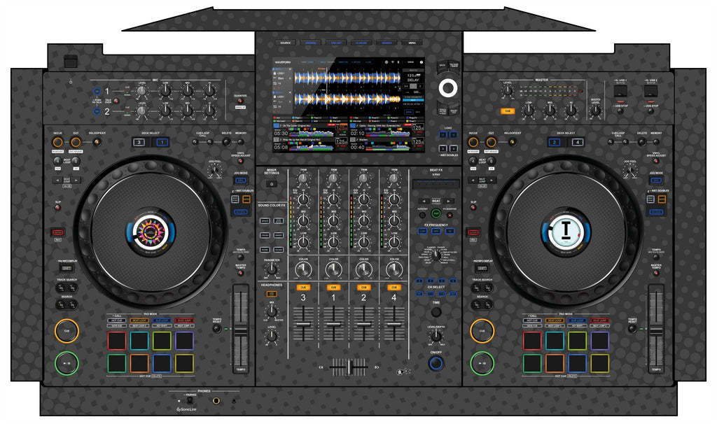 AlphaTheta XDJ AZ Skin Gradienter Grey