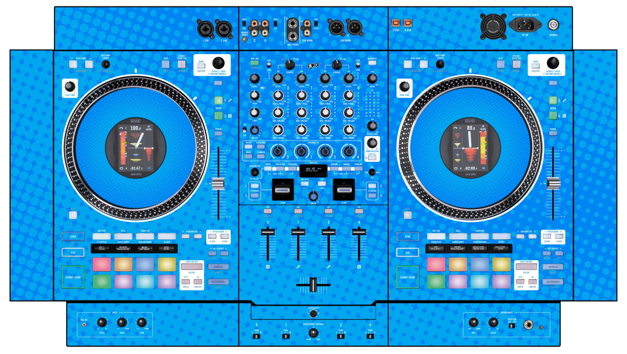 Rane Performer Skin Gradienter Blue Light