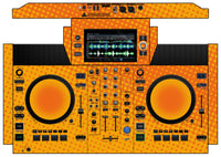 Denon DJ SC Live 2 Skin Gradienter Orange
