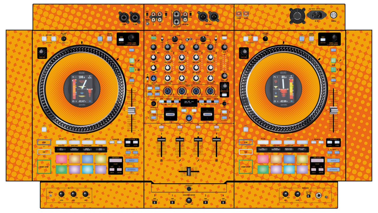 Rane Performer Skin Gradienter Orange