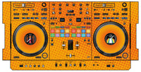 Pioneer DJ DDJ REV 7 Skin Gradienter Orange