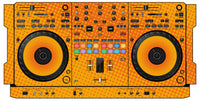 Pioneer DJ DDJ REV 5 Skin Gradienter Orange